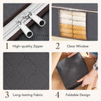 Lifewit 4 Pack Clothes Storage Bag, Foldable Storage Bin Closet Organizer - Image 5