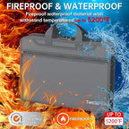 5200℉ Fireproof Accordion File Organizer - Image 2