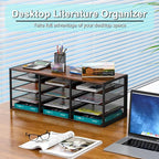 PAG-Mass Mail Sorter Adjustable Holder, Countertop Literature Organizer - Image 5