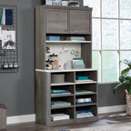 Sauder Craft Pro Series Hutch, Mystic Oak Finish