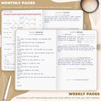 Clever Fox Self-Care Journal – Daily Reflection Notebook – Mental Health & - Image 3
