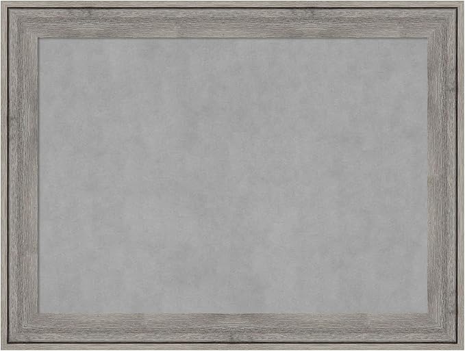 Amanti Art Grey Framed Magnetic Board 25x33 Medium Vision Board by AmantiArt