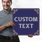 Custom Sign, Custom Street Sign, 11 Font Colors, 13 Font Styles, 4 Hole Options - Image 2