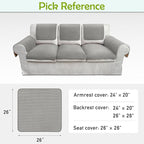 Couch Arm Covers, Sofa Arm Covers, Waterproof Armrest Covers - Image 6