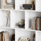 BORNOON Book Shelf with 10-Cube, 43” Wide Bookshelf with Anti-Tip Device - Image 6