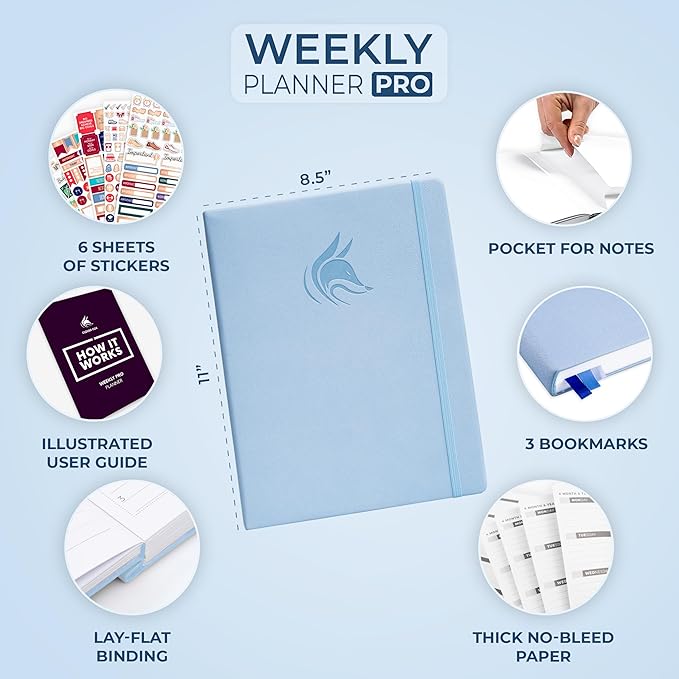 Clever Fox Planner PRO – Weekly & Monthly Life Planner to Increase Productivity - Image 2
