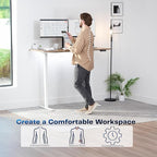 VIVO Electric 60 x 30 in Standing Desk, Memory Height Adjustment, 1B Series - Image 4