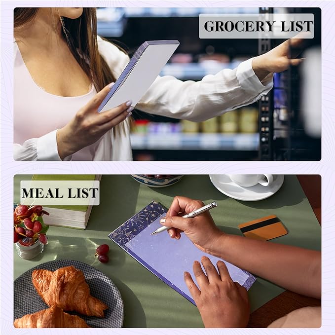 Undated Weekly Planner Notepad 10x7 To Do List Note Pad 52 Weekly Desk Planner - Image 5