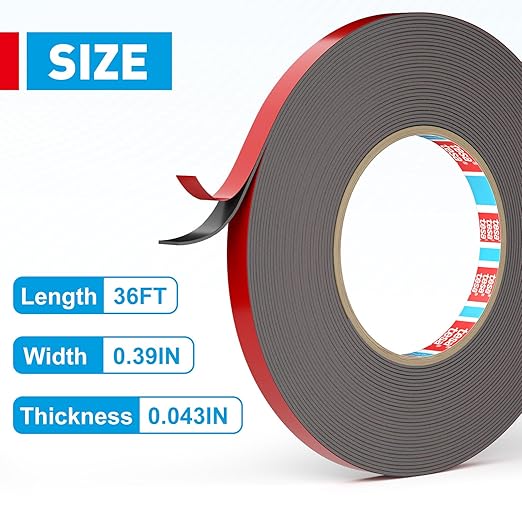 EMITEVER Double Sided Tape Heavy Duty, Tesa Adhesive Mounting Tape Waterproof - Image 5