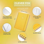 Clever Fox Password Book Spiral – Internet Address & Password Organizer - Image 2