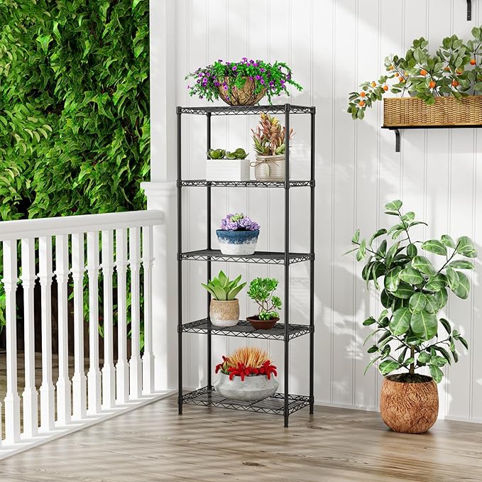 SINGAYE Shelf Closet Wire Shelving：Adjustable Metal Unit - Image 9