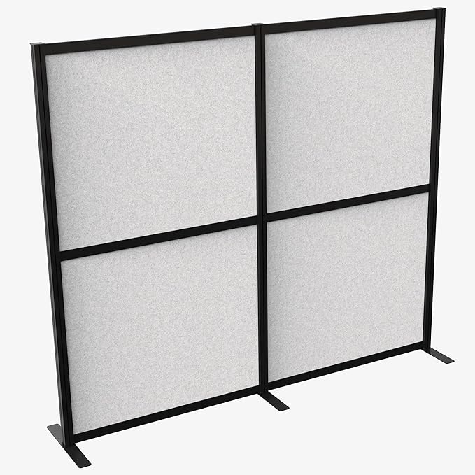 VIVO Modular Wall System, 2 PET Panels, Modern Professional Office Cubicle by VIVO