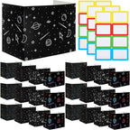 Crtiin 24 Pcs Privacy Folders for Students Desk Dividers Standard School by Crtiin