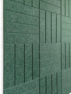DECORITA Felt Bulletin Board Tiles | Modern Cork Board Alternative | Large Cork
