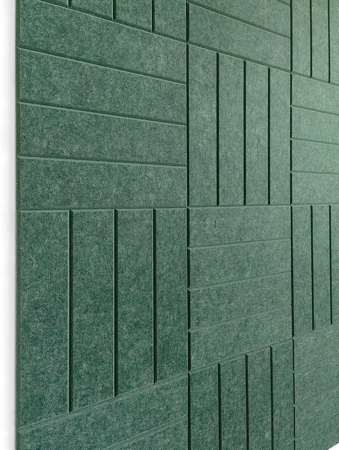 DECORITA Felt Bulletin Board Tiles | Modern Cork Board Alternative | Large Cork