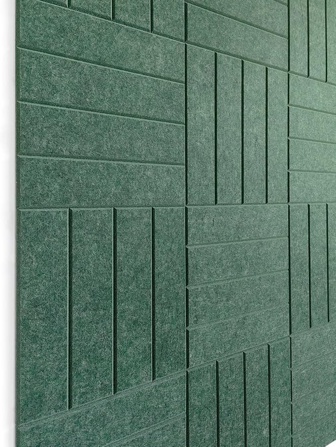 DECORITA Felt Bulletin Board Tiles | Modern Cork Board Alternative | Large Cork by DesignerManufacturerofInnovativeBulletinBoardSolutionsforHomeOffice