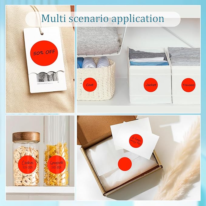 2 Inch Round Color Coding Labels - Image 7