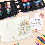 H & B Art Supplies, 72 Pack Drawing Supplies - Image 6