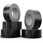 SWRT 9 Mil 5-Pack Black Heavy Duty Duct Tape Strong Adhesive, 2 in x 30 YD Duct by SWRT
