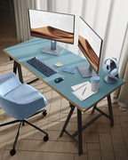 YSAGi Leather Desk Protector, Office Mat, Large Mouse Mat, Non-Slip PU Leather - Image 2