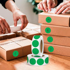 Green 1 Inch Round Color Coding Dot Labels, 10 Rolls 10000 Dot Stickers in - Image 6
