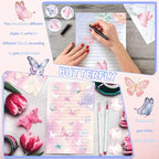 TaoBary 160 Pcs Stationery Paper Set 50 Double Sided Stationery Papers - Image 6