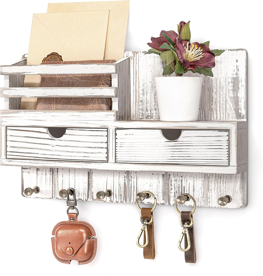 Rebee Vision Farmhouse Key Holder Wall Mount