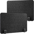 Fabbay 2 Pcs Acoustic Freestanding Desk Divider Desk Partition 16 x 24 Inch by Fabbay