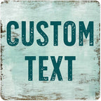 Custom Sign, Custom Street Sign, 11 Font Colors, 13 Font Styles, 4 Hole Options by MySignCenter