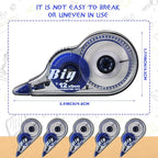 Chivao 48 Pack White Correction Tape, Classroom Correction Tape Wipe out Easy - Image 4