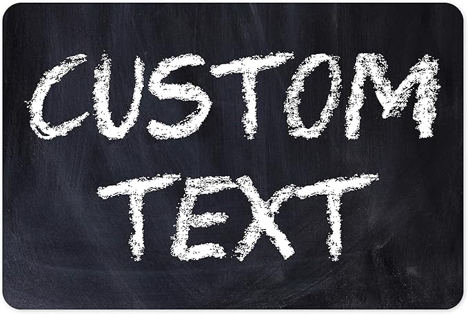 Custom Sign, Custom Street Sign, 11 Font Colors, 13 Font Styles, 4 Hole Options by MySignCenter