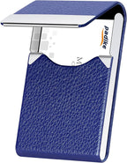 Padike Professional Business Card Holder PU Leather Business Card Case Name by padike