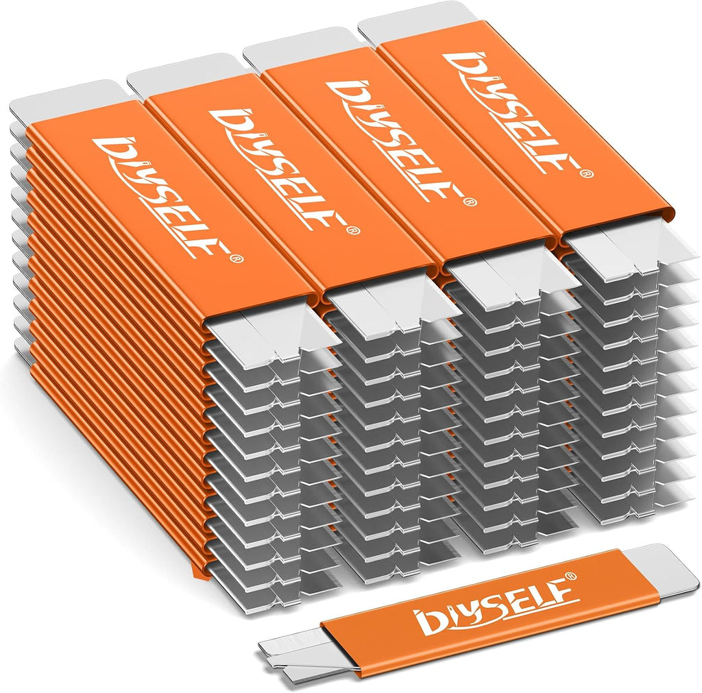 DIYSELF Box Cutters, 48 Pack Letter Openers, Mini Utility Knife, Razor Knife