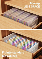 ABC life 26 Pockets Accordion File Organizer, Expanding File Folder, Portable - Image 5