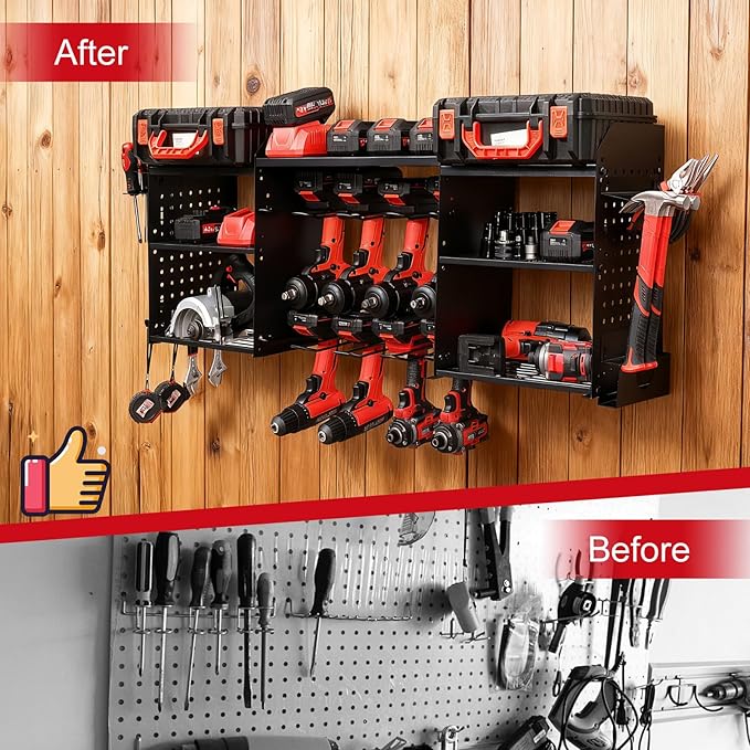 ERVNYNT 3 layers power tool organizer Loads 150lbs - Image 5