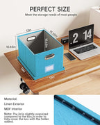 2 Pack File Storage Organizer, Document Organizer, Portable File Box - Image 4