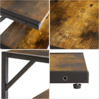 IBUYKE 2-Tier Desktop Printer Stand Holder, Book Shelf Printer Shelf - Image 6