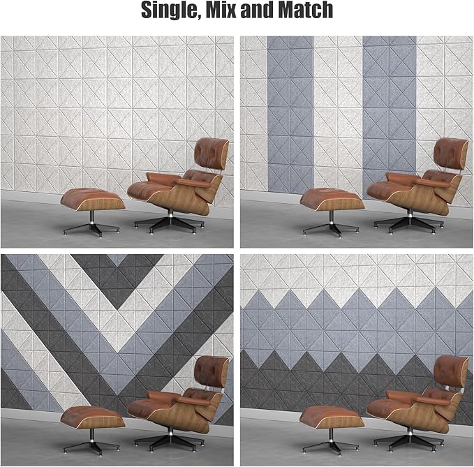 Sonicism 12 Pack X-Lined Acoustic Panels - Image 2