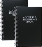 Iconikal Address and Telephone Book, 8 x 5 inches by Iconikal