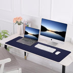 Leather Desk pad Protector, Large Desk mat - Image 5