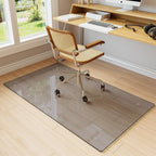 Koonmi Tempered Glass Chair Mat by KOONMI