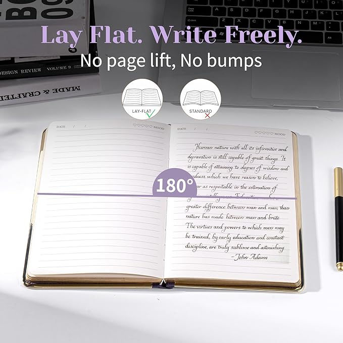 CAGIE Elegant Gold-Edged Journal - Image 2