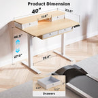 Kingant 40 x 24 Inch Electric Standing Desk - Image 2