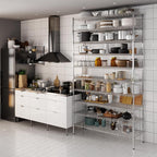 Regal Altair 18" Deep x 54" Wide x 96" Height Wire Shelving Kit | 10-Tier | NSF - Image 2