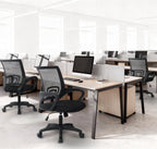 neo chair office computer chair ergonomic mid-back mesh on a desk or shelf