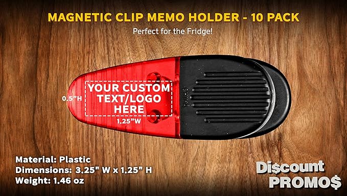 10 Magnetic Memo Holders Set - Image 4