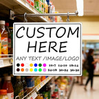 Custom Signs Outdoor-30×24inches-Large size, Prefabricated holes, - Image 6