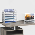 Letter Tray Paper Organizer 5-Tier Desk Organizer File Organizer Paper Holder - Image 6