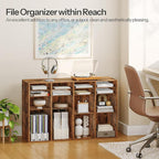 HOOBRO Wooden Literature Organizer, 36-Slot Mail Sorters, Removable Classroom - Image 2