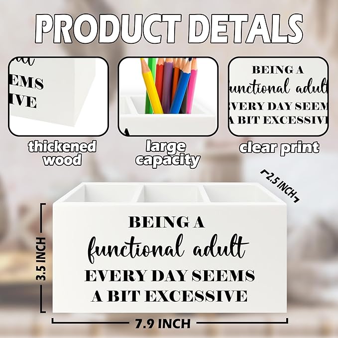 XPH Funny Pen Pencil Holder Organizer - Image 7